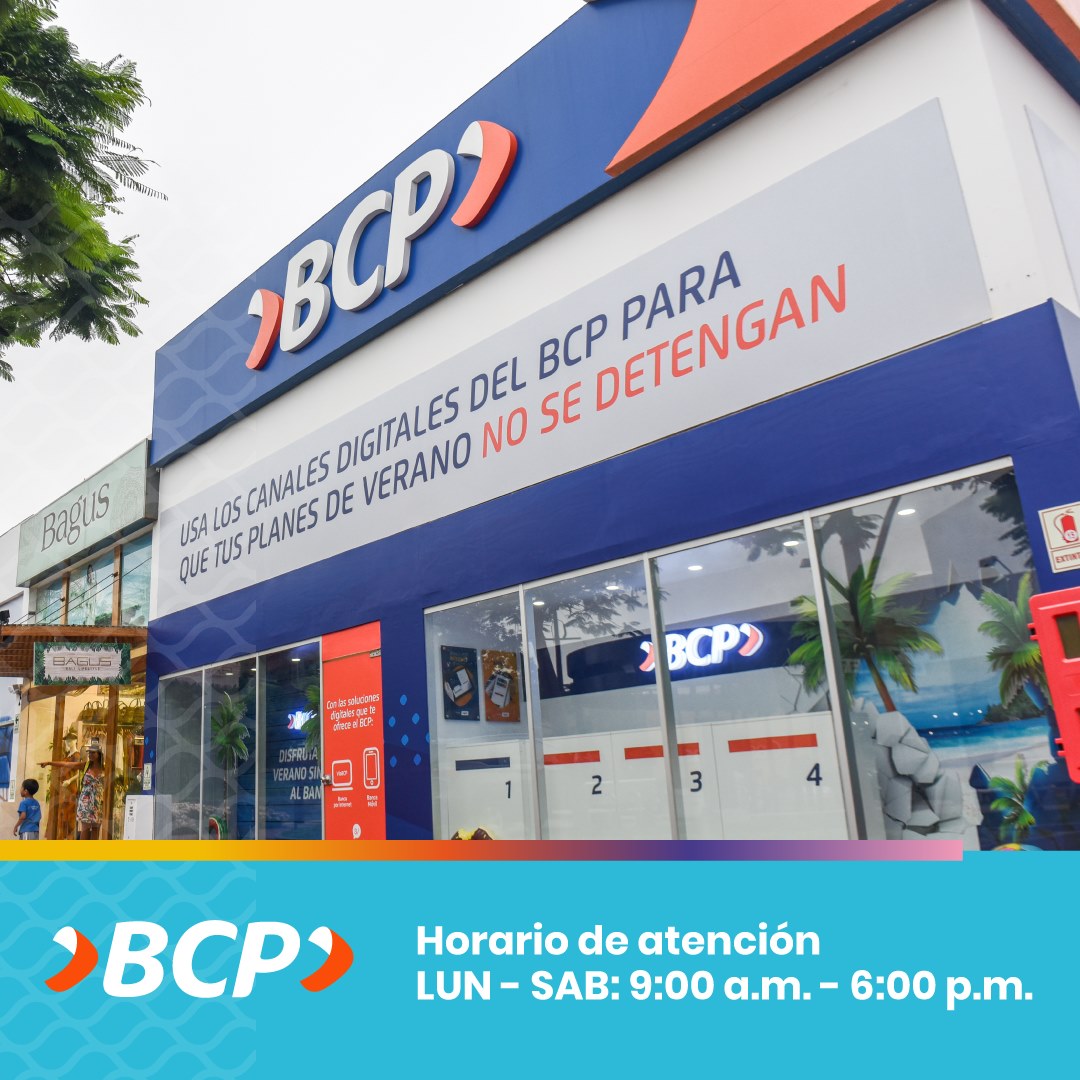 Fachada de Banco de Crédito del Perú